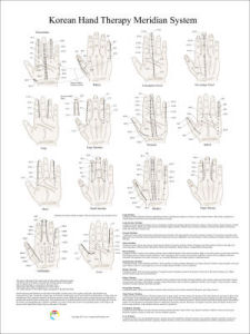 Korean Hand Therapy Meridian Poster